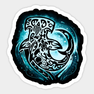 Shark tattoo Sticker